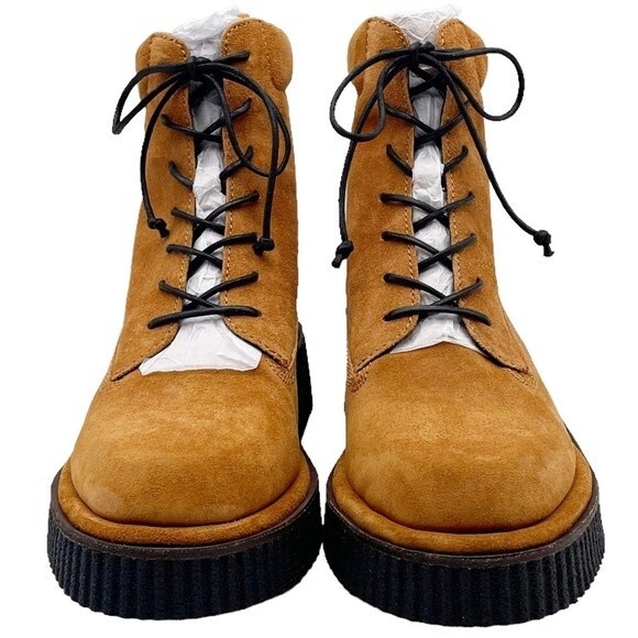 NWT Rag & Bone Sloane Boot Lace-Up Boots Cinnamon Brown Suede Size 8 New In Box - Picture 7 of 16